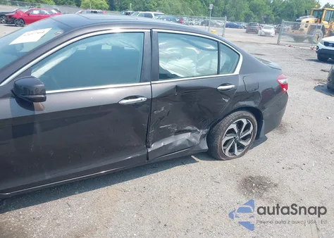 2016 Honda Accord Ex z USA, uszkodzony, nr VIN 1HGCR2F7XGA236437
